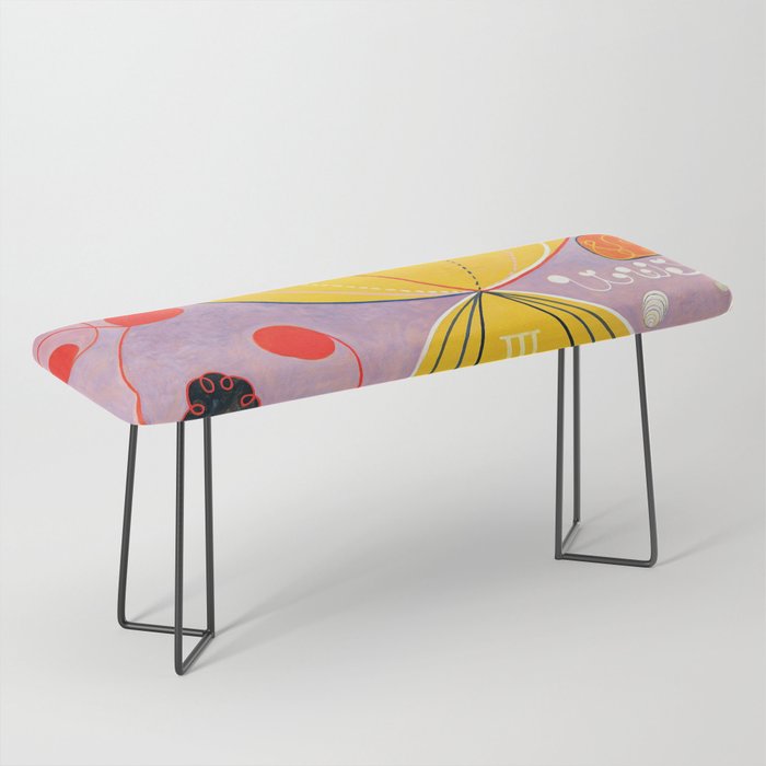 Hilma af Klint "The Ten Largest, No. 07, Adulthood, Group IV" Bench Gallery Image 1