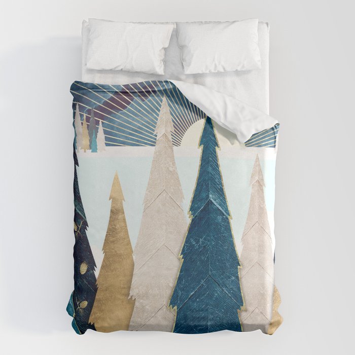 Winter Trees Duvet Cover Gallery Image 6