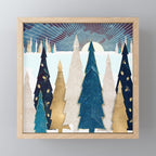 Winter Trees Mini Art Print Gallery Image 1