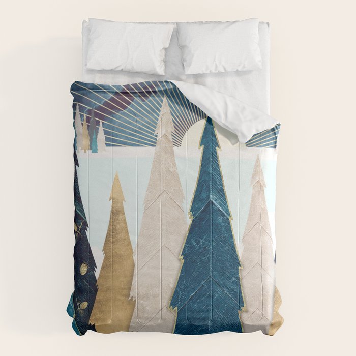 Winter Trees Comforter Gallery Image 1