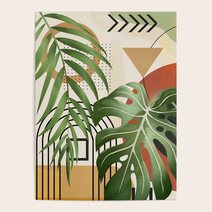 Nature Geometry XVII Poster Gallery Image 1