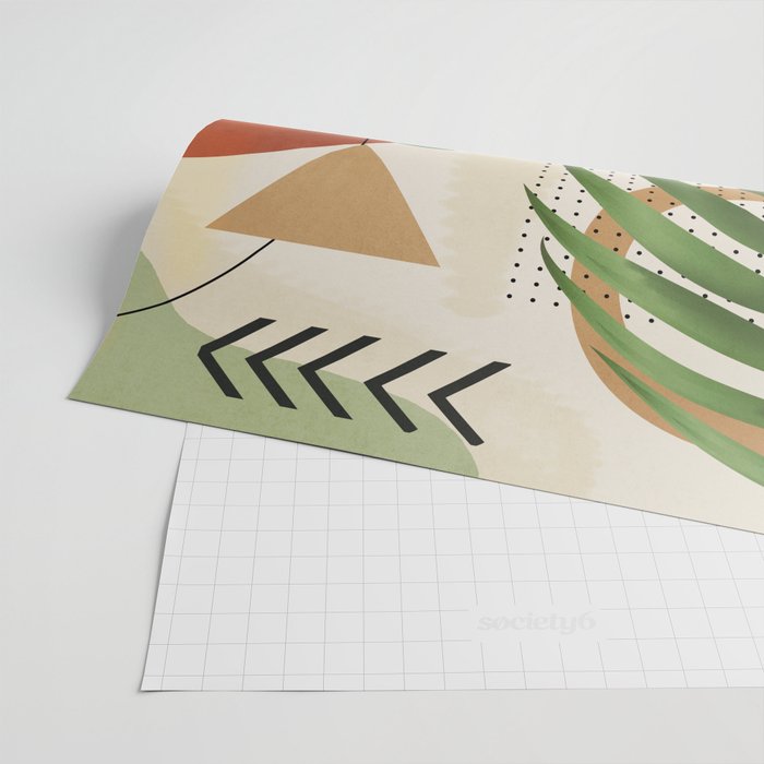Nature Geometry XVII Wrapping Paper Gallery Image 2
