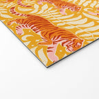 Tigers - pink, red, and saffron  Welcome Mat Gallery Image 2