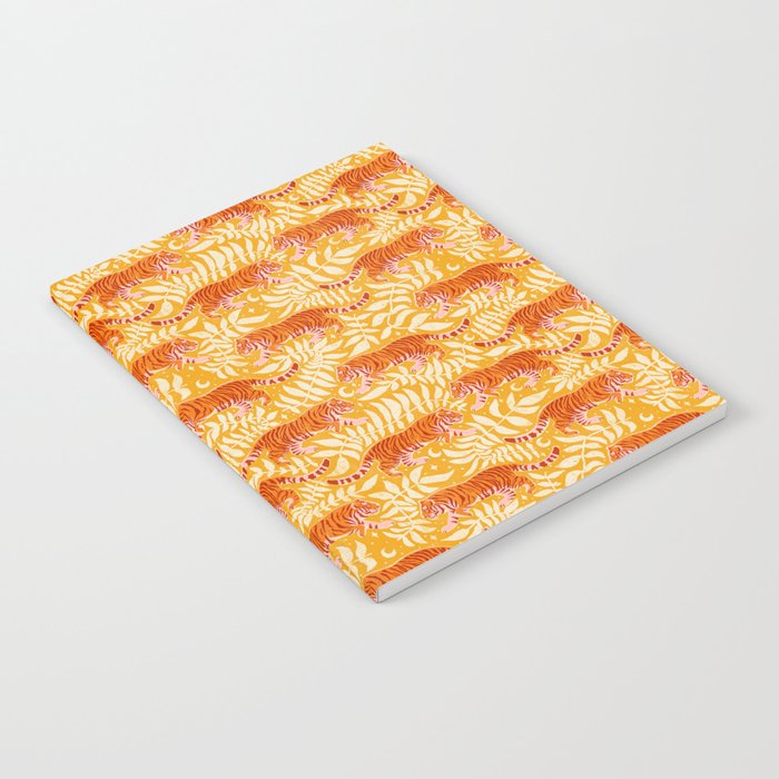 Tigers - pink, red, and saffron  Notebook Gallery Image 2