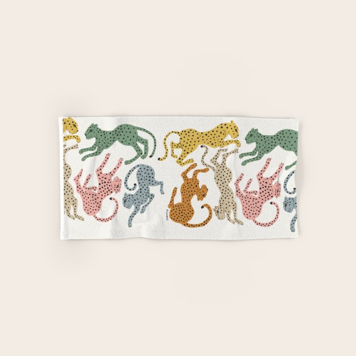 Rainbow Cheetah Towels Gallery Image 1