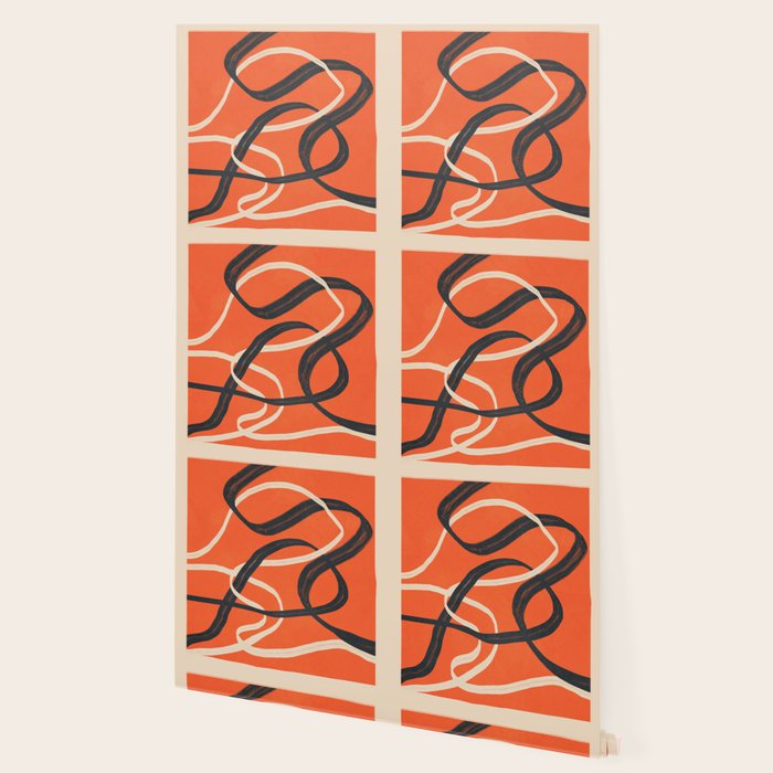 Minimal Abstract Lines Dance 2 Wallpaper Gallery Image 2