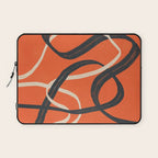 Minimal Abstract Lines Dance 2 Laptop Sleeve Gallery Image 1