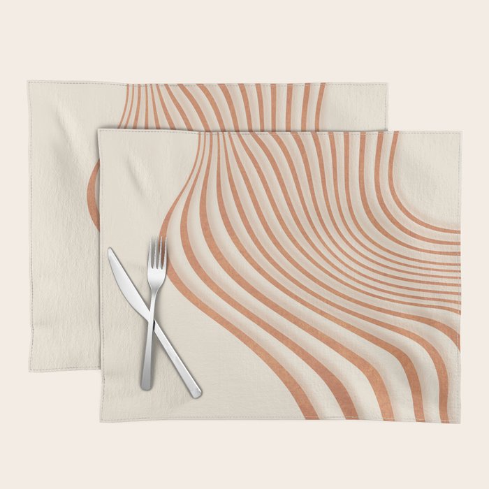 Movement of Lines Placemat Gallery Image 1