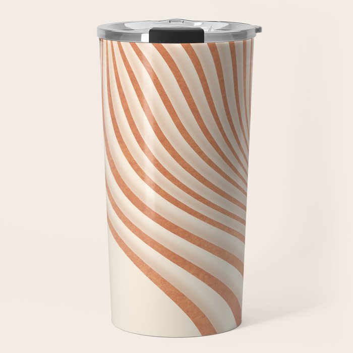 Movement of Lines Travel Mug Gallery Image 1