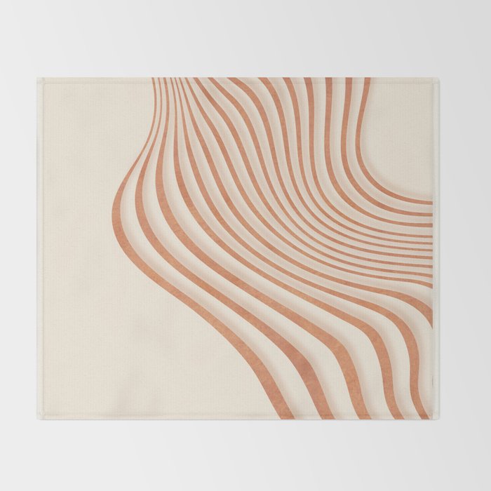 Movement of Lines Throw Blanket Gallery Image 2