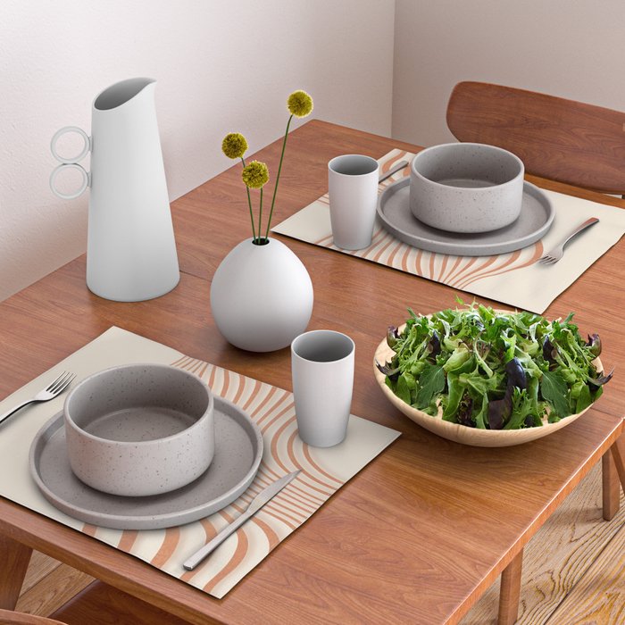 Movement of Lines Placemat Gallery Image 2