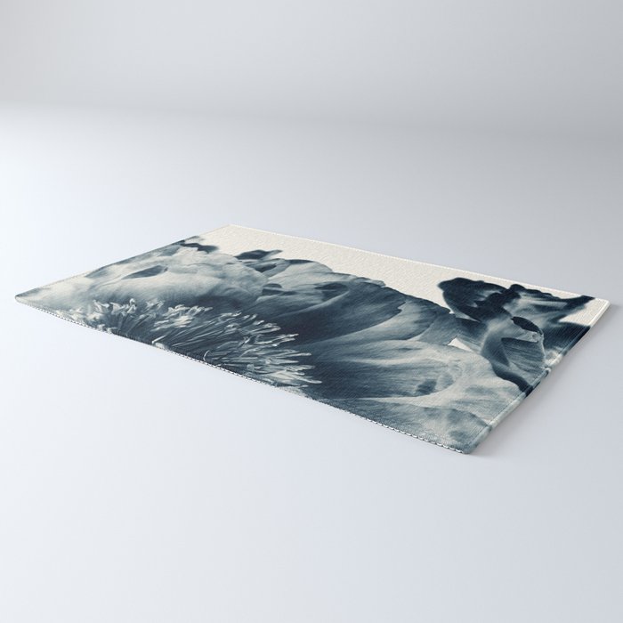 Blue Paeonia #6 Rug Gallery Image 3
