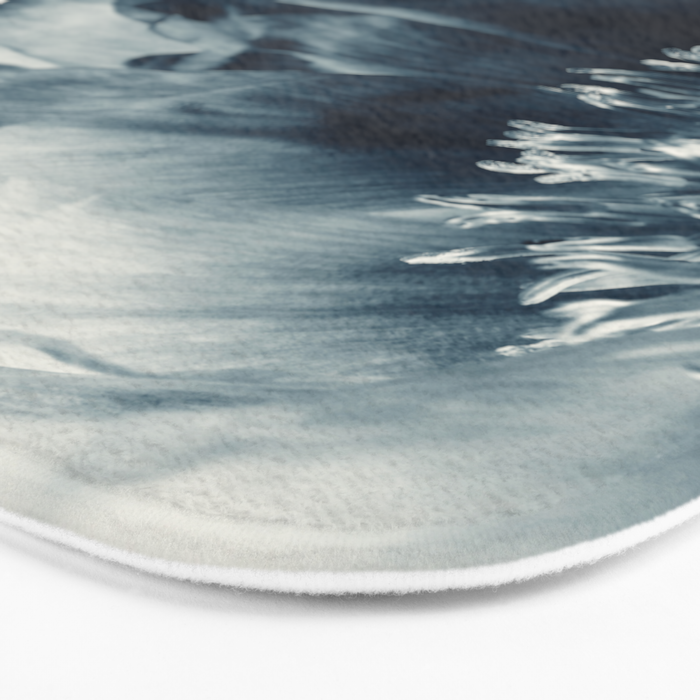 Blue Paeonia #6 Bath Mat Gallery Image 3
