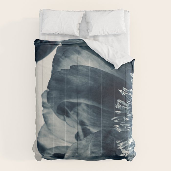Blue Paeonia #6 Comforter Gallery Image 6