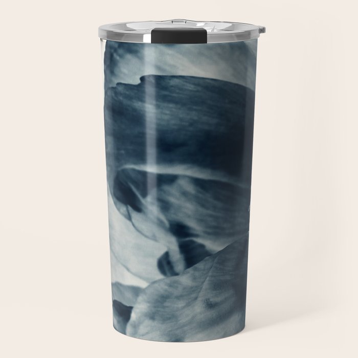 Blue Paeonia #6 Travel Mug Gallery Image 1