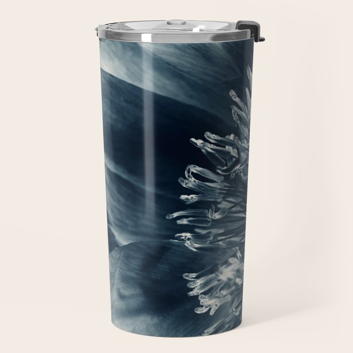 Blue Paeonia #6 Travel Mug Gallery Image 2