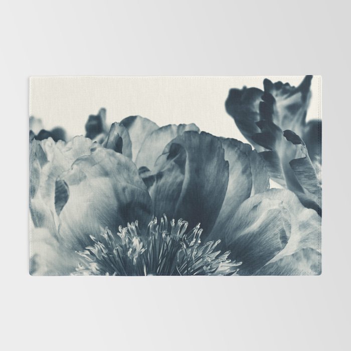 Blue Paeonia #6 Rug Gallery Image 2
