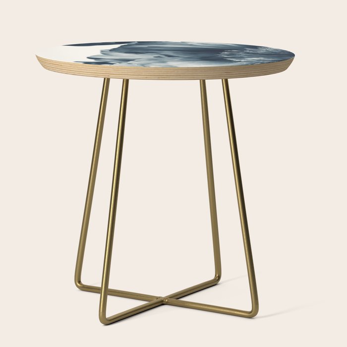 Blue Paeonia #6 Side Table Gallery Image 1
