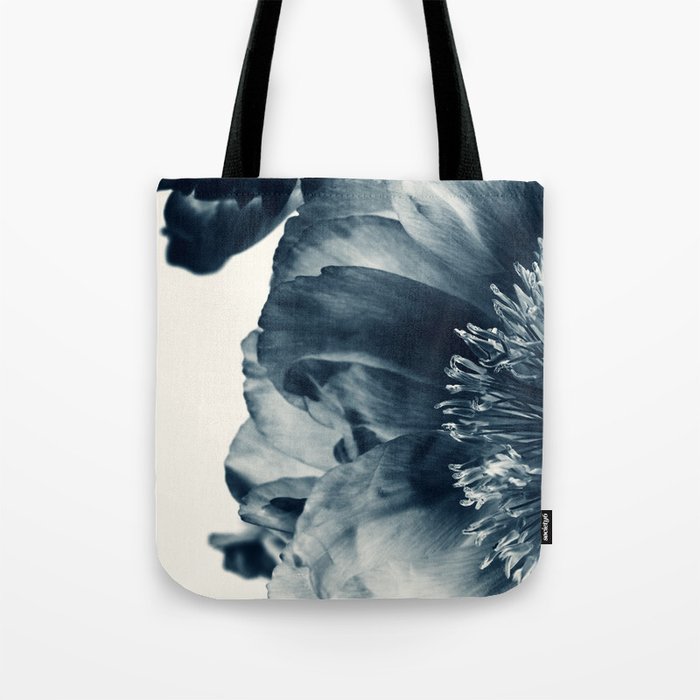 Blue Paeonia #6 Tote Bag Gallery Image 1