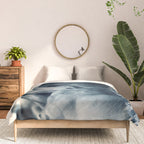Blue Paeonia #6 Comforter Gallery Image 3
