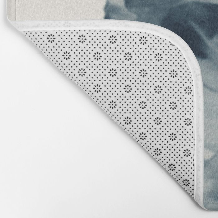 Blue Paeonia #6 Bath Mat Gallery Image 2