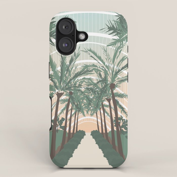 Palm Trees in Valencia, Spain iPhone Case Gallery Image 1