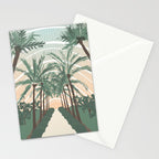 Palm Trees in Valencia, Spain Stationery Card Gallery Image 2