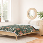 Happy Holidays Duvet Cover Gallery Image 2