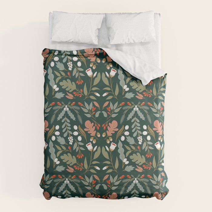 Happy Holidays Duvet Cover Gallery Image 6