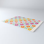 Retro Flower Pattern #2  Rug Gallery Image 3