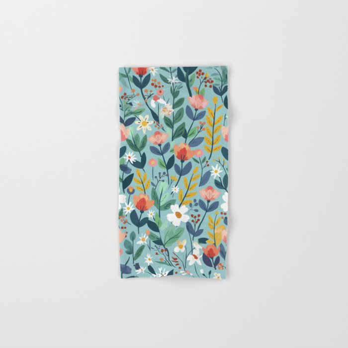 Whimsy Floral Infusion Bath Towel Gallery Image 1