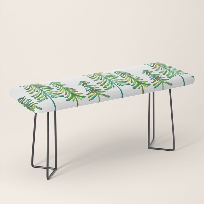 Pine Trees - Green Palette Bench Gallery Image 1