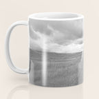 Black and White Montana Landscape Photography | Storm Clouds Photography | Prairie Photography | Western Landscape Coffee Mug Gallery Image 3