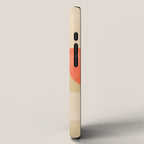 mid century geometric abstract 6 iPhone Case Gallery Image 2