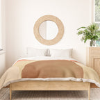mid century geometric abstract 6 Duvet Cover Gallery Image 3