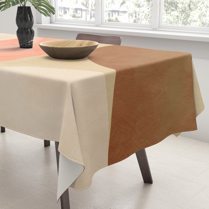 mid century geometric abstract 6 Tablecloth Gallery Image 3