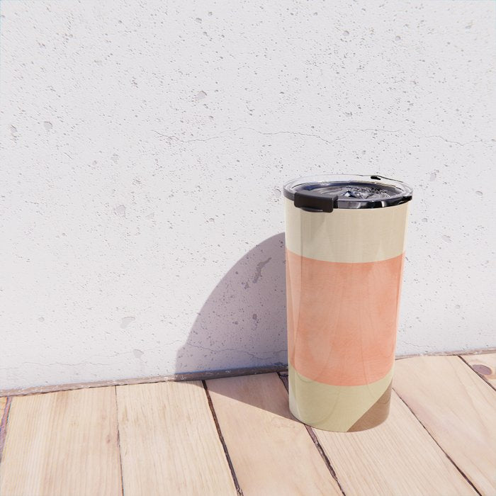 mid century geometric abstract 6 Travel Mug Gallery Image 4
