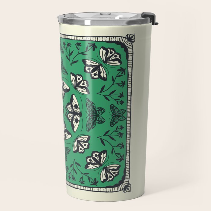 Butterfly Kaleidoscope Travel Mug Gallery Image 2