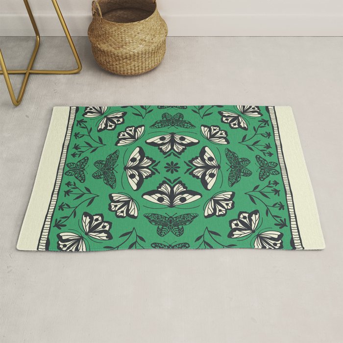 Butterfly Kaleidoscope Rug Gallery Image 1
