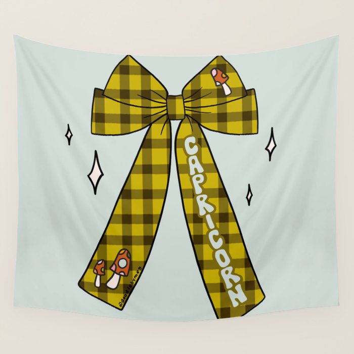 Capricorn Bow Wall Tapestry Gallery Image 4