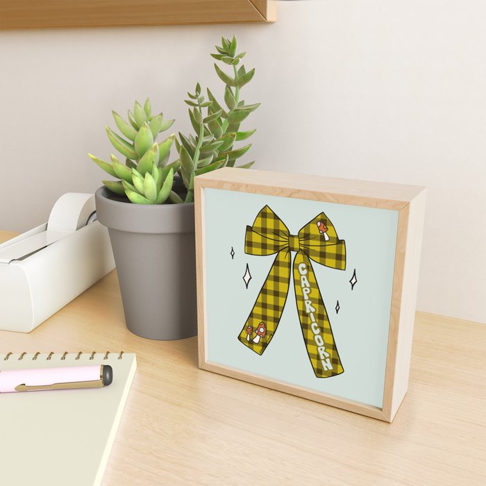 Capricorn Bow Mini Art Print Gallery Image 2