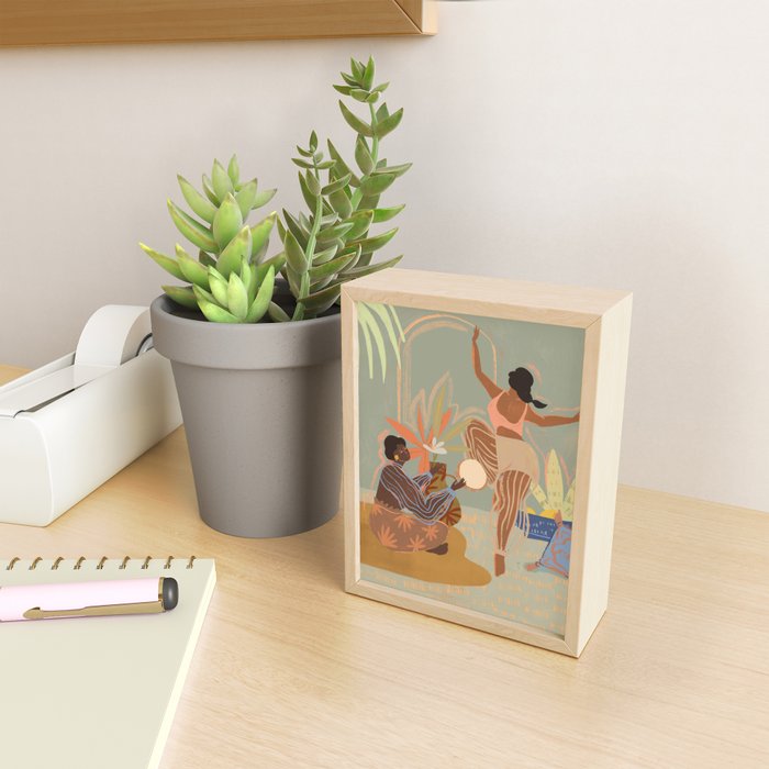 Music and Dance Mini Art Print Gallery Image 2