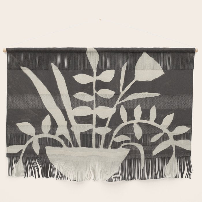 Leafy Silhouettes Wall Hanging Gallery Image 1