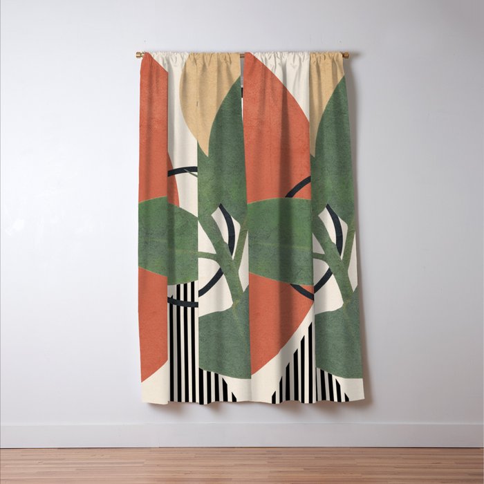 Nature Geometry III Window Curtain Gallery Image 3