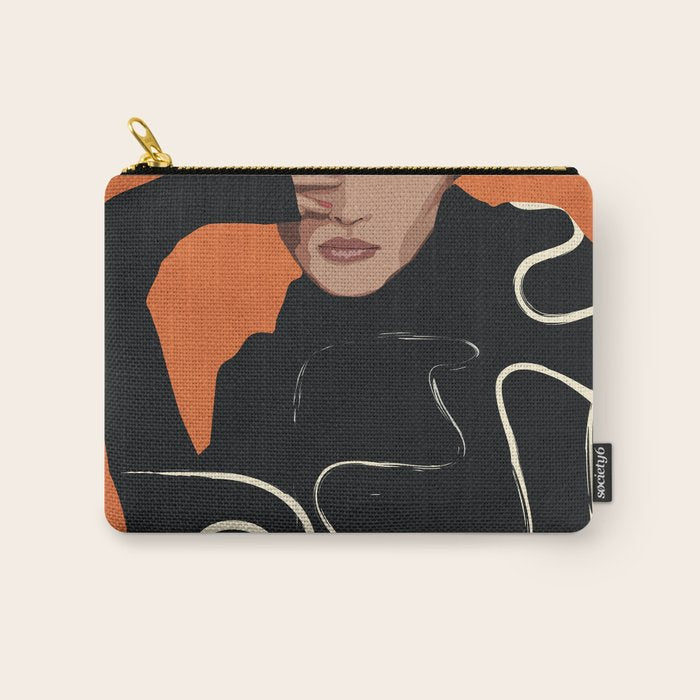 Thinking of a moment 2 Carry All Pouch Gallery Image 1