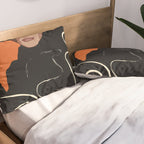 Thinking of a moment 2 Pillow Sham Gallery Image 2