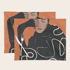 Thinking of a moment 2 Placemat Gallery Image 1