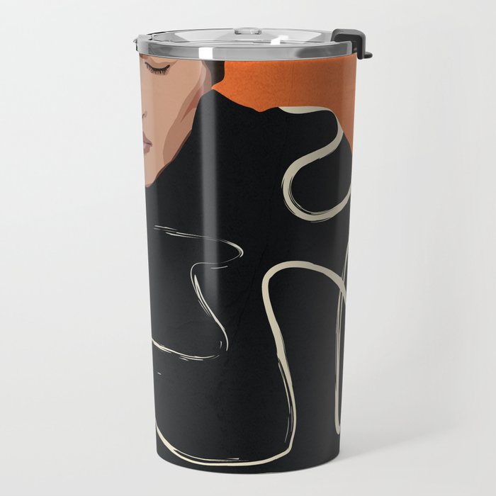 Thinking of a moment 2 Travel Mug Gallery Image 2