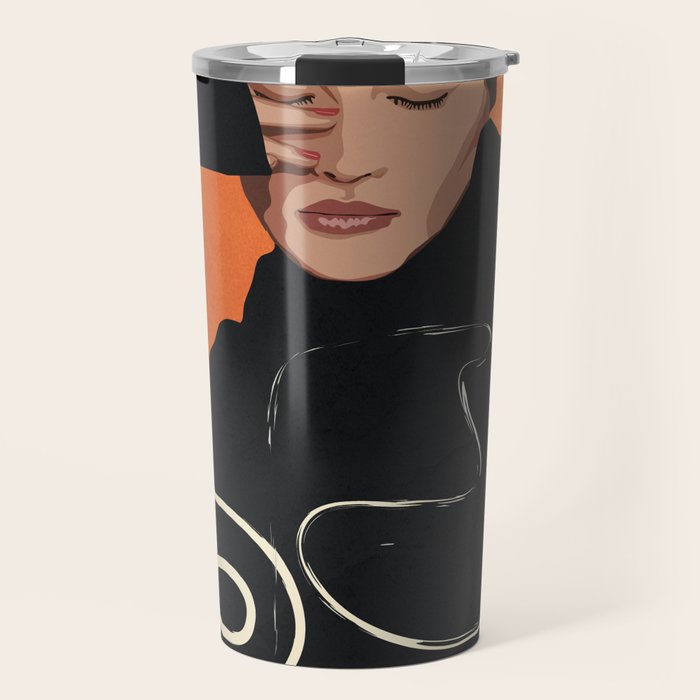 Thinking of a moment 2 Travel Mug Gallery Image 1