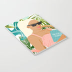How To Become a Flamingo Illustration, Human Nature Connection, Woman Fashion Travel Notebook Gallery Image 3